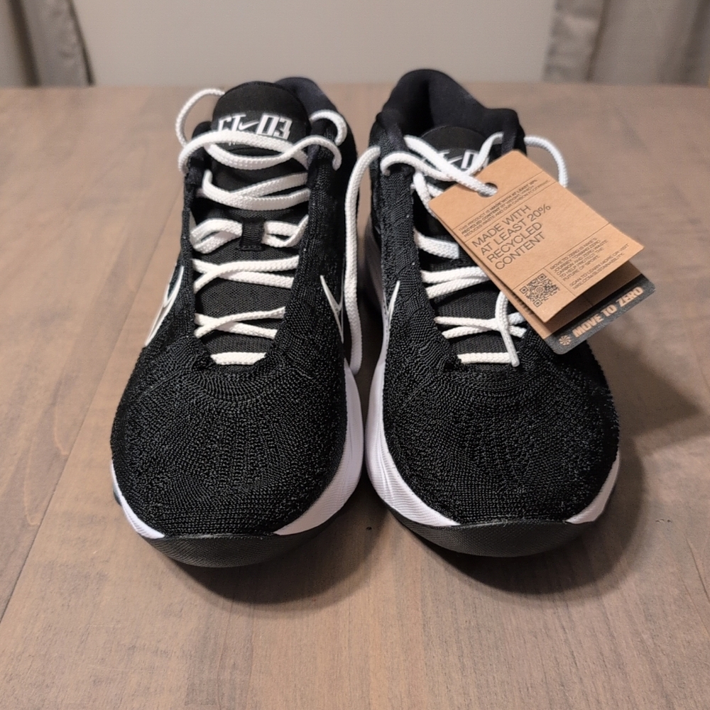 New! Nike Air Zoom GT Hustle 3 TB Promo Black White HM0268-002 Men’s Size 13 - Picture 2 of 9